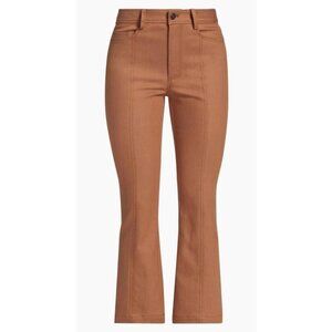 Cinq à Sept Cropped Ankle Pants in Brown